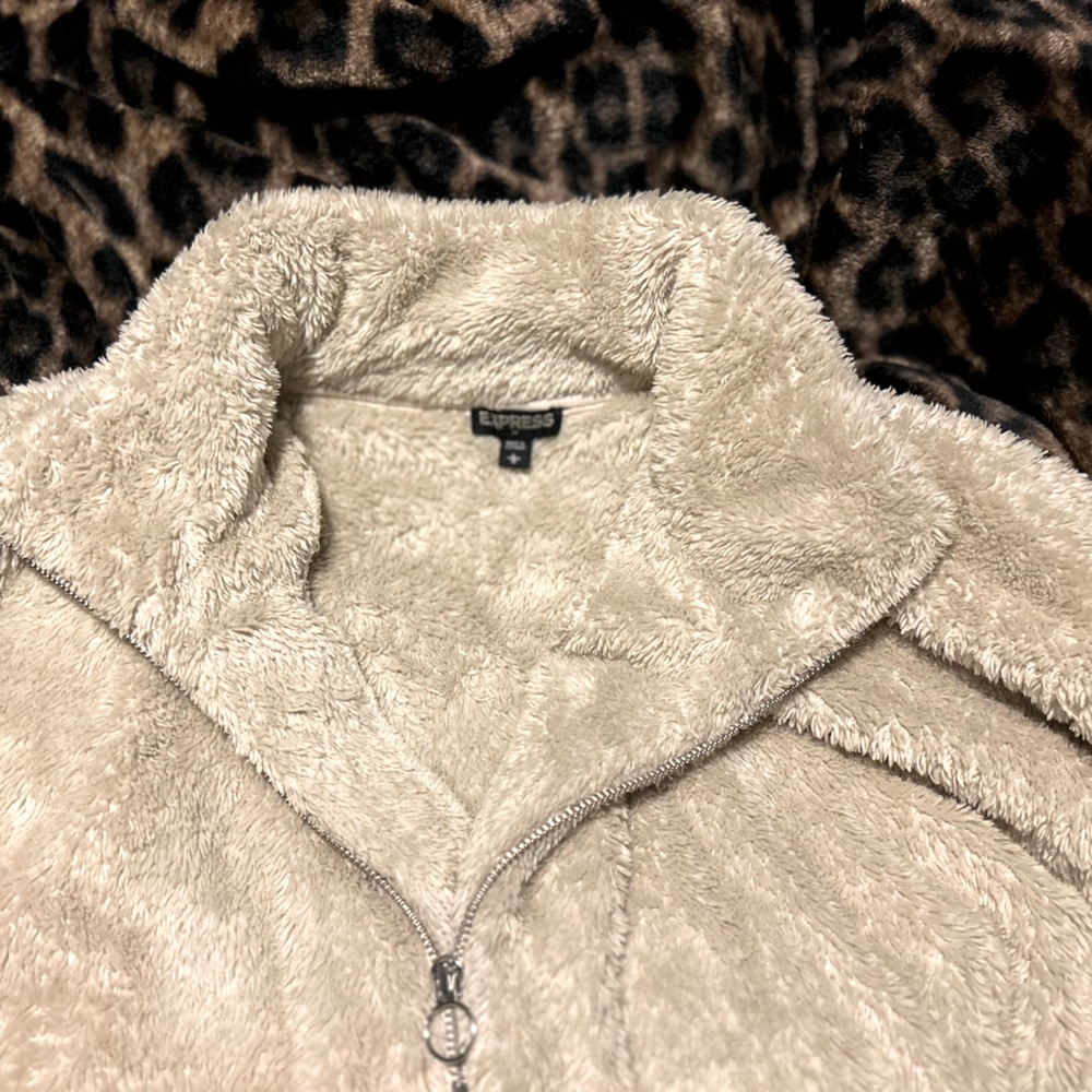 Express Sherpa Quarter Zip Fleece